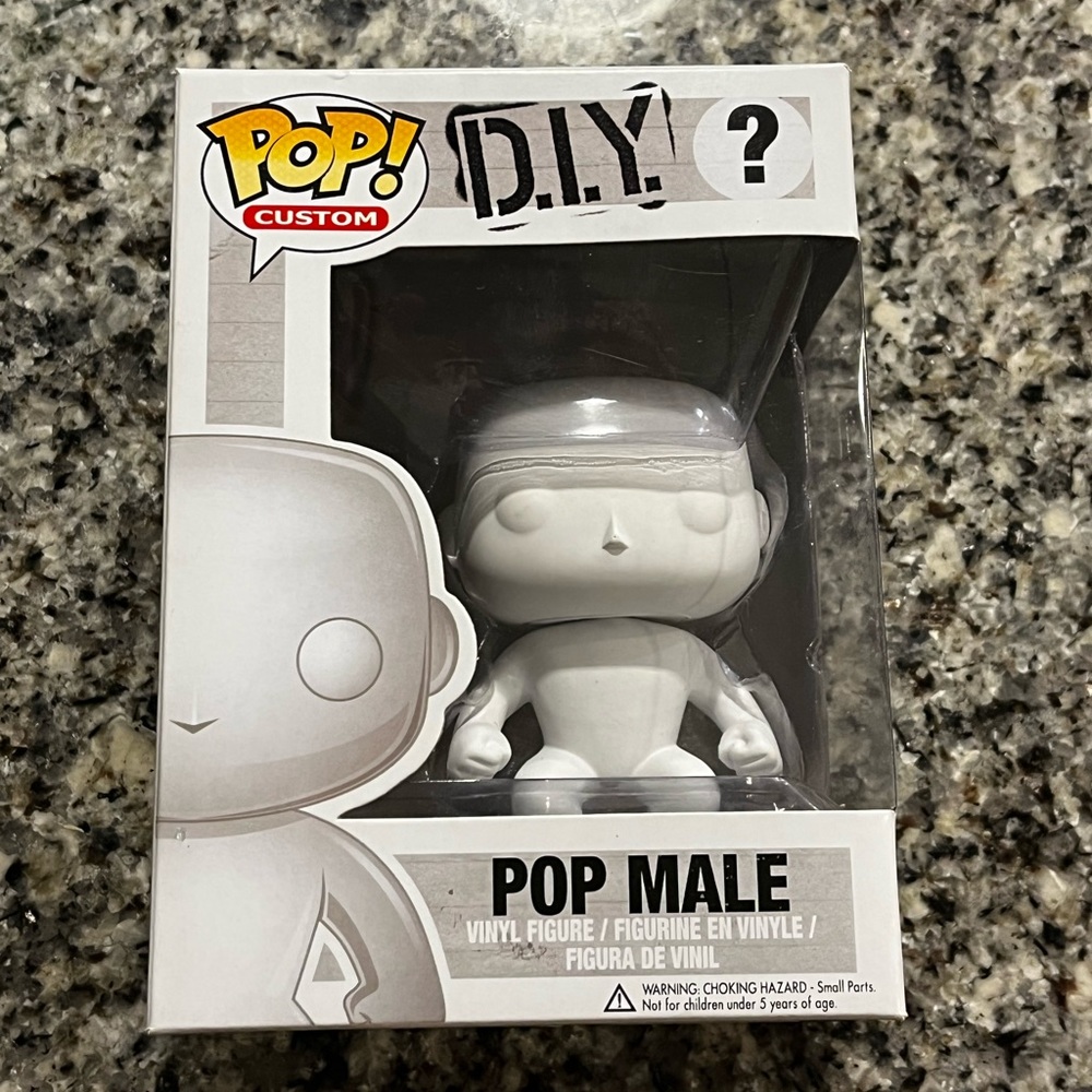 Funko Pop Custom Male DIY toy new
